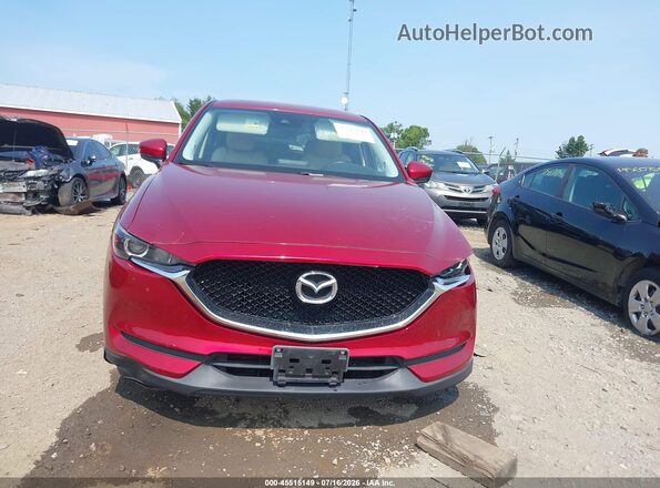 JM3KFBCL1H0196249 2017 MAZDA CX-5 Red Вид щитка приладів