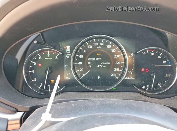 JM3KFBCL1R0484371 2024 MAZDA CX-5 Black Вид щитка приладів
