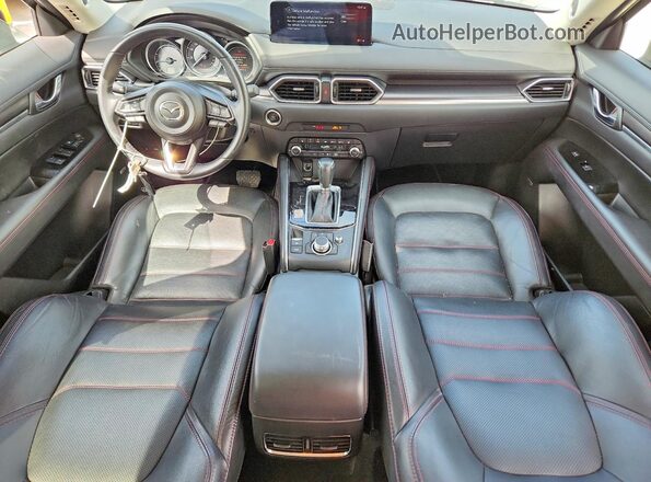 JM3KFBCL1R0526084 2024 MAZDA CX-5 Gray Dashboard view