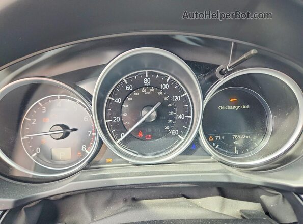 JM3KFBCL1R0526084 2024 MAZDA CX-5 Gray Instrument cluster view