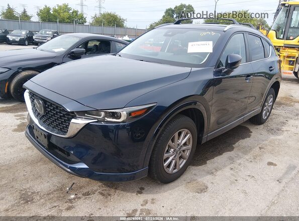 JM3KFBCL1S0539133 2025 MAZDA CX-5 Dark Blue Передняя левая четверть