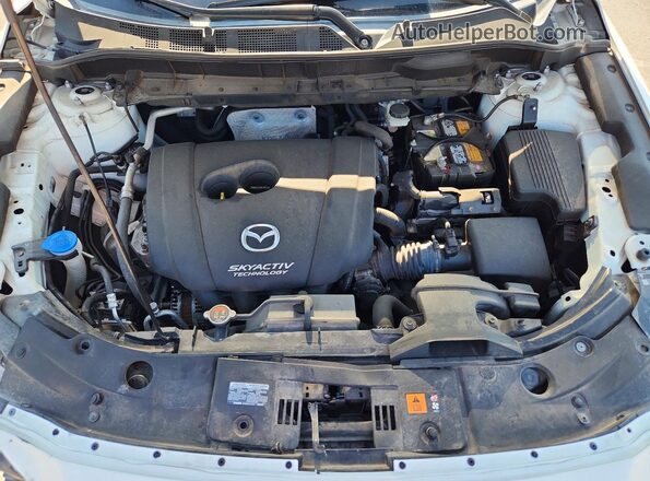 JM3KFBCL2H0226603 2017 MAZDA CX-5 White უკანა სალონის ხედი