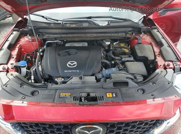 JM3KFBCL2R0428620 2024 MAZDA CX-5 Maroon ძრავის განყოფილების ხედი