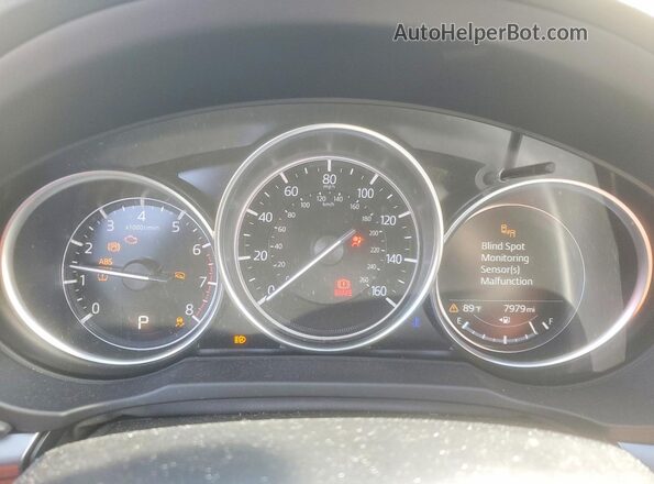 JM3KFBCL2R0499428 2024 MAZDA CX-5 Charcoal Instrument cluster view