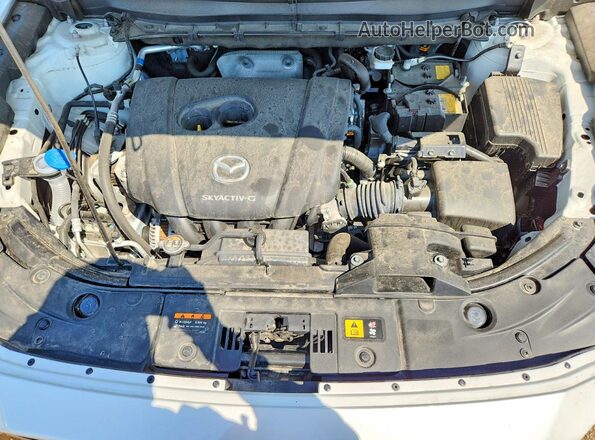 JM3KFBCL2S0577552 2025 MAZDA CX-5 White ძრავის განყოფილების ხედი