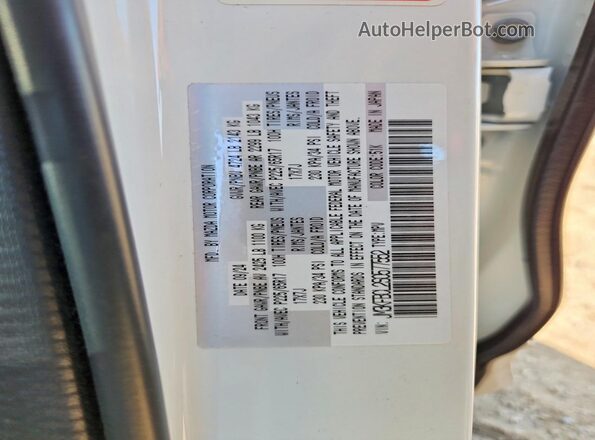 JM3KFBCL2S0577552 2025 MAZDA CX-5 White VIN კოდის სტიკერის ხედი