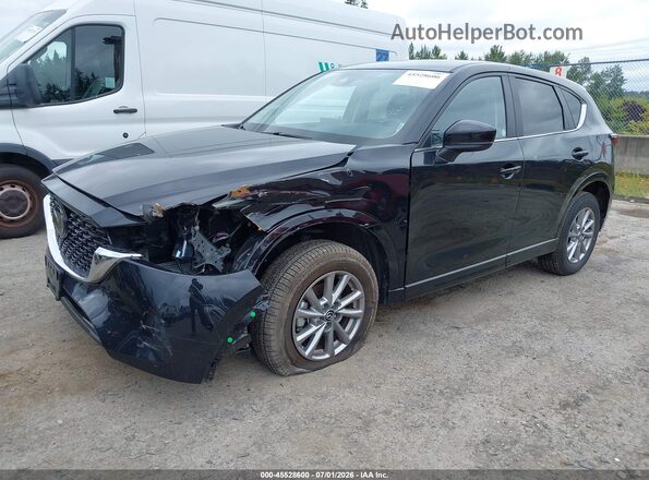 JM3KFBCL3S0679927 2025 MAZDA CX-5 Black Առջևի ձախ երեք քառորդ տեսարան