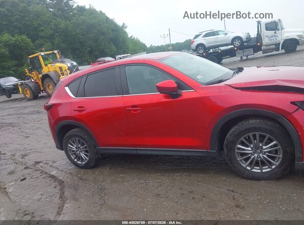 JM3KFBCL4H0204831 2017 MAZDA CX-5 Red Widok wnętrza z tyłu