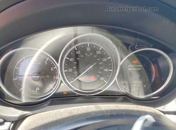 JM3KFBCL4R0489306 2024 MAZDA CX-5 Blue Widok zestawu wskaźników