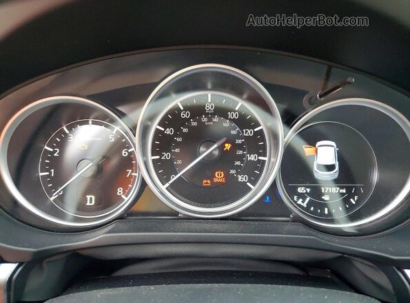 JM3KFBCL4S0541409 2025 MAZDA CX-5 Black ხელსაწყოთა პანელის ხედი