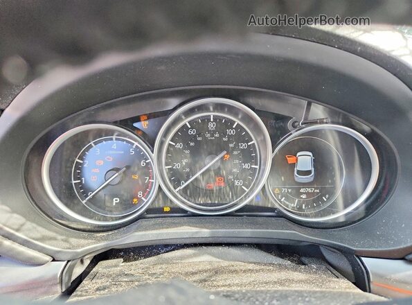 JM3KFBCL4S0584308 2025 MAZDA CX-5 Black Instrument cluster view