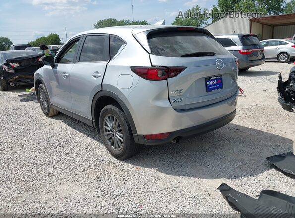 JM3KFBCL5H0114877 2017 MAZDA CX-5 Light Blue Trasero izquierdo