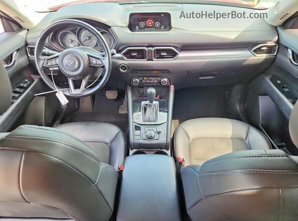 JM3KFBCL5H0153663 2017 MAZDA CX-5 Red Вид панелі приладів