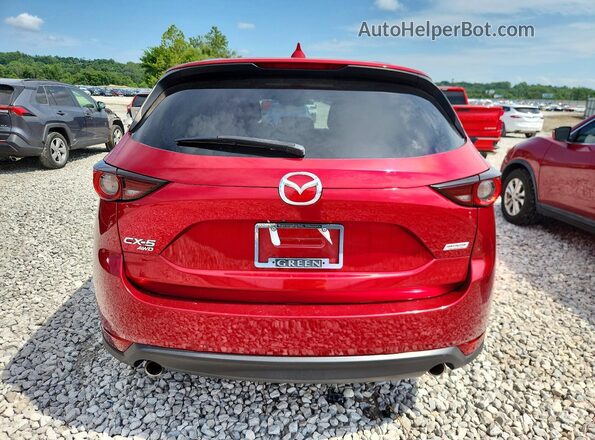 JM3KFBCL5H0153663 2017 MAZDA CX-5 Red Вид ззаду