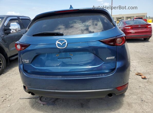 JM3KFBCL5H0160290 2017 MAZDA CX-5 Blue Widok z tyłu