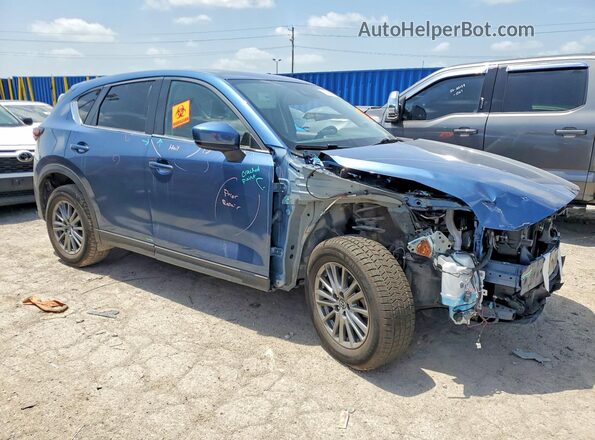 JM3KFBCL5H0160290 2017 MAZDA CX-5 Blue Przód prawy