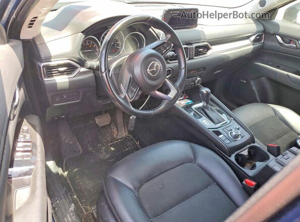 JM3KFBCL5H0160290 2017 MAZDA CX-5 Blue Widok deski rozdzielczej