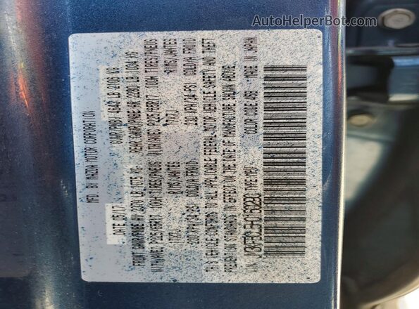 JM3KFBCL5H0160290 2017 MAZDA CX-5 Blue Widok naklejki z numerem VIN