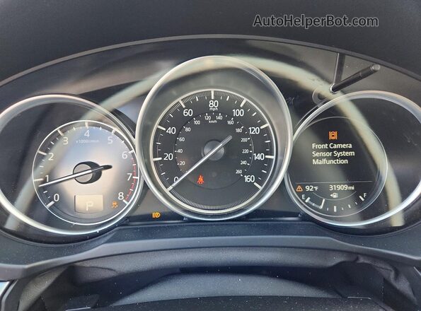 JM3KFBCL5S0675085 2025 MAZDA CX-5 Gray ხელსაწყოთა პანელის ხედი