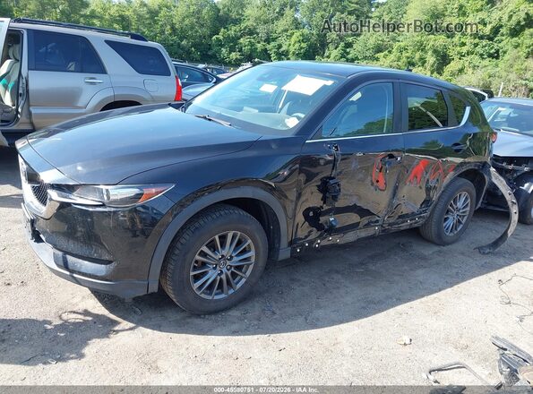 JM3KFBCL6H0156037 2017 MAZDA CX-5 Черный Передняя левая четверть