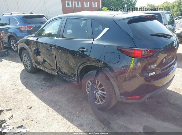 JM3KFBCL6H0156037 2017 MAZDA CX-5 Черный Задняя левая четверть