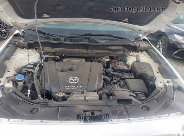 JM3KFBCL6H0174957 2017 MAZDA CX-5 White Вид підкапотного простору