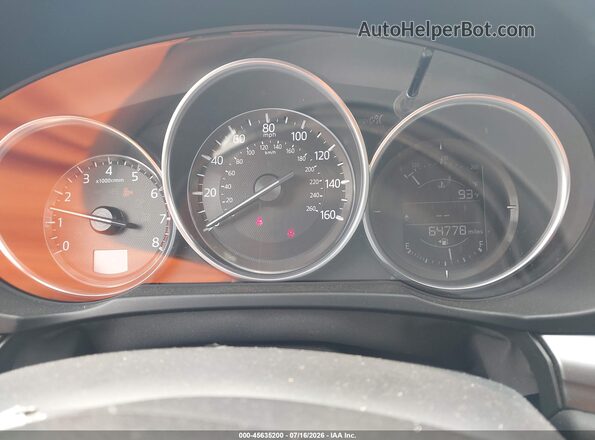 JM3KFBCL7H0124715 2017 MAZDA CX-5 Black Вид задніх сидінь