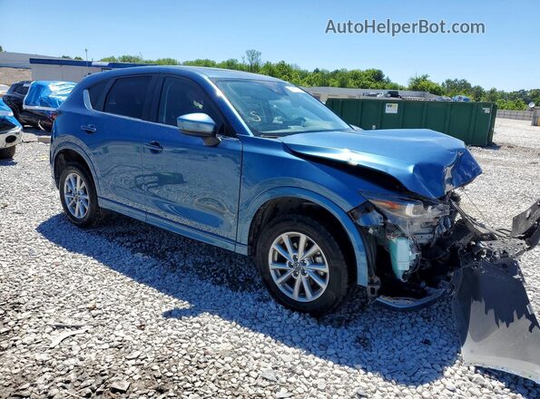 JM3KFBCL7R0444599 2024 MAZDA CX-5 Синий Передняя правая четверть