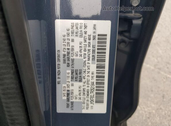 JM3KFBCL7R0521844 2024 MAZDA CX-5 Blue VIN կոդի պիտակի տեսք