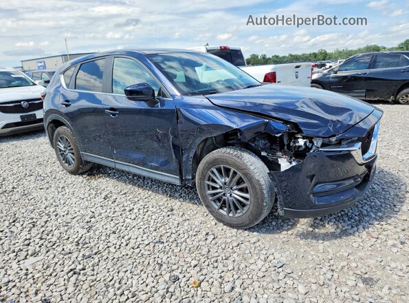JM3KFBCL8H0138445 2017 MAZDA CX-5 Синий Передняя правая четверть