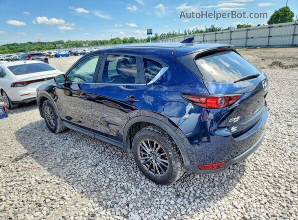 JM3KFBCL8H0138445 2017 MAZDA CX-5 Синий Задняя левая четверть