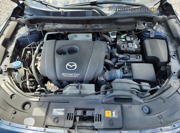 JM3KFBCL8H0138445 2017 MAZDA CX-5 Синий Вид задней части салона