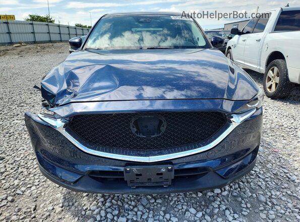 JM3KFBCL8H0138445 2017 MAZDA CX-5 Синий Вид спереди