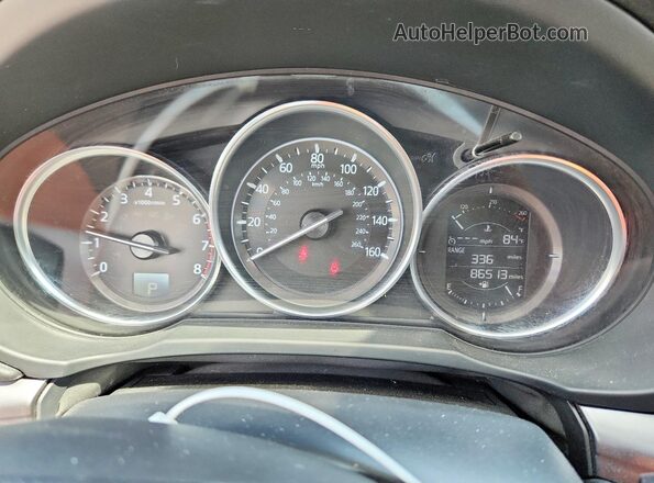 JM3KFBCL8H0138445 2017 MAZDA CX-5 Синий Вид щитка приборов