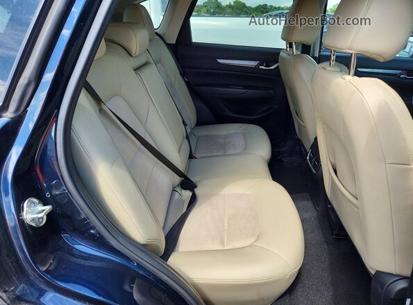 JM3KFBCL8H0138445 2017 MAZDA CX-5 Синий Вид задних сидений