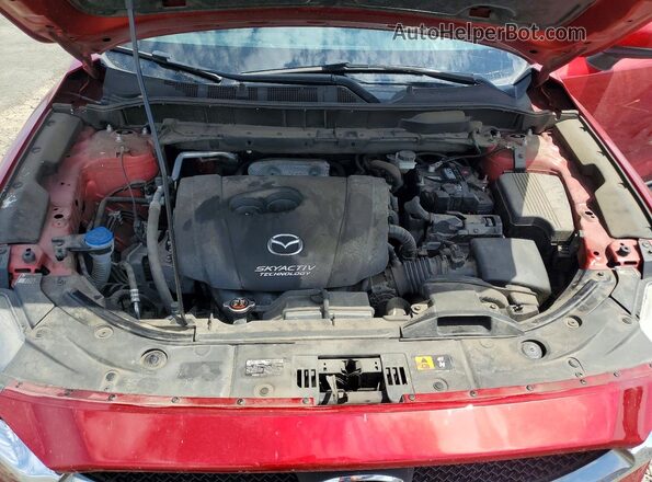 JM3KFBCL8H0199651 2017 MAZDA CX-5 Red ძრავის განყოფილების ხედი