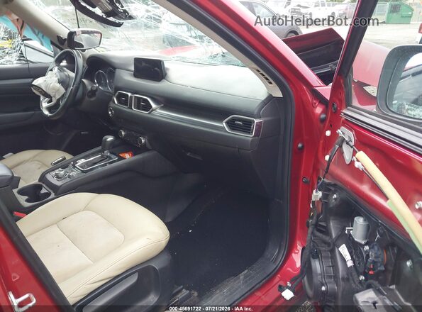 JM3KFBCL9H0177612 2017 MAZDA CX-5 Red წინა სალონის ხედი