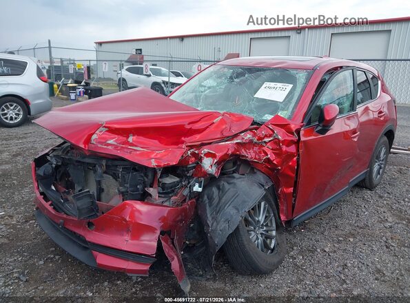 JM3KFBCL9H0177612 2017 MAZDA CX-5 Red წინა ხედი