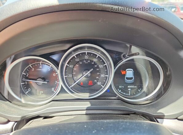 JM3KFBCL9R0511705 2024 MAZDA CX-5 Blue Սարքավորումների վահանակի տեսք