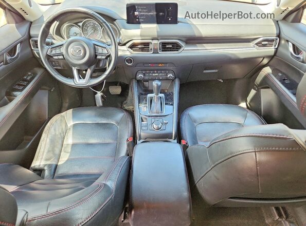 JM3KFBCL9R0511705 2024 MAZDA CX-5 Blue Առջևի վահանակի տեսք