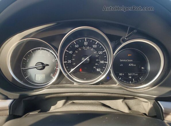 JM3KFBCL9S0542264 2025 MAZDA CX-5 Серебряный Вид щитка приборов