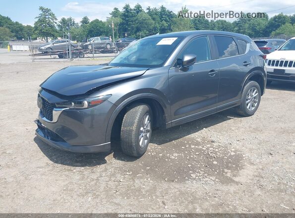 JM3KFBCL9S0560862 2025 MAZDA CX-5 Gray Առջևի ձախ երեք քառորդ տեսարան