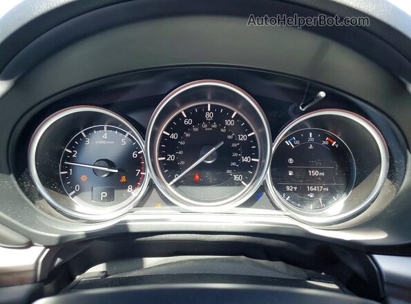 JM3KFBCL9S0595692 2025 MAZDA CX-5 Gray Instrument cluster view