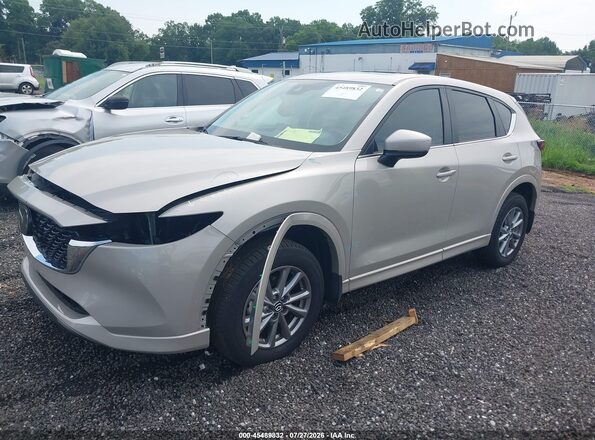 JM3KFBCL9S0628352 2025 MAZDA CX-5 Серый Передняя левая четверть