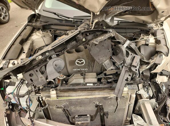 JM3KFBCL9S0694092 2025 MAZDA CX-5 White Вид підкапотного простору