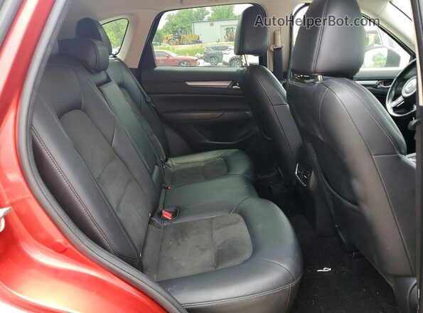 JM3KFBCLXH0129066 2017 MAZDA CX-5 Red უკანა სავარძლების ხედი