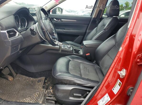 JM3KFBCLXH0129066 2017 MAZDA CX-5 Red წინა სალონის ხედი