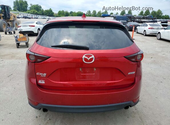 JM3KFBCLXH0129066 2017 MAZDA CX-5 Red უკანა ხედი