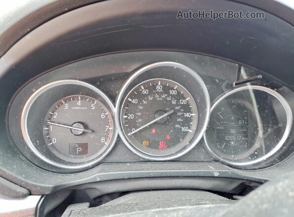 JM3KFBCLXH0129066 2017 MAZDA CX-5 Red ხელსაწყოთა პანელის ხედი