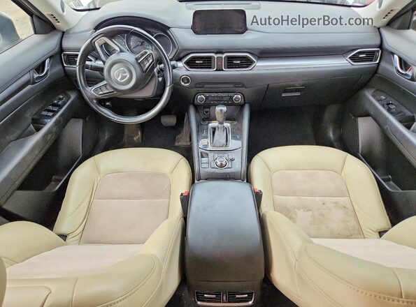 JM3KFBCLXH0175190 2017 MAZDA CX-5 White Dashboard view